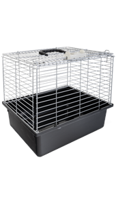 Wire Topped Cat Carry Cage