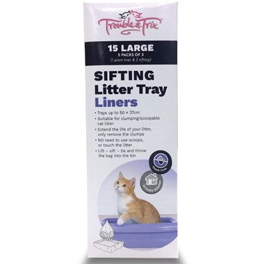 Easyclean Sifting Litter Tray Liners