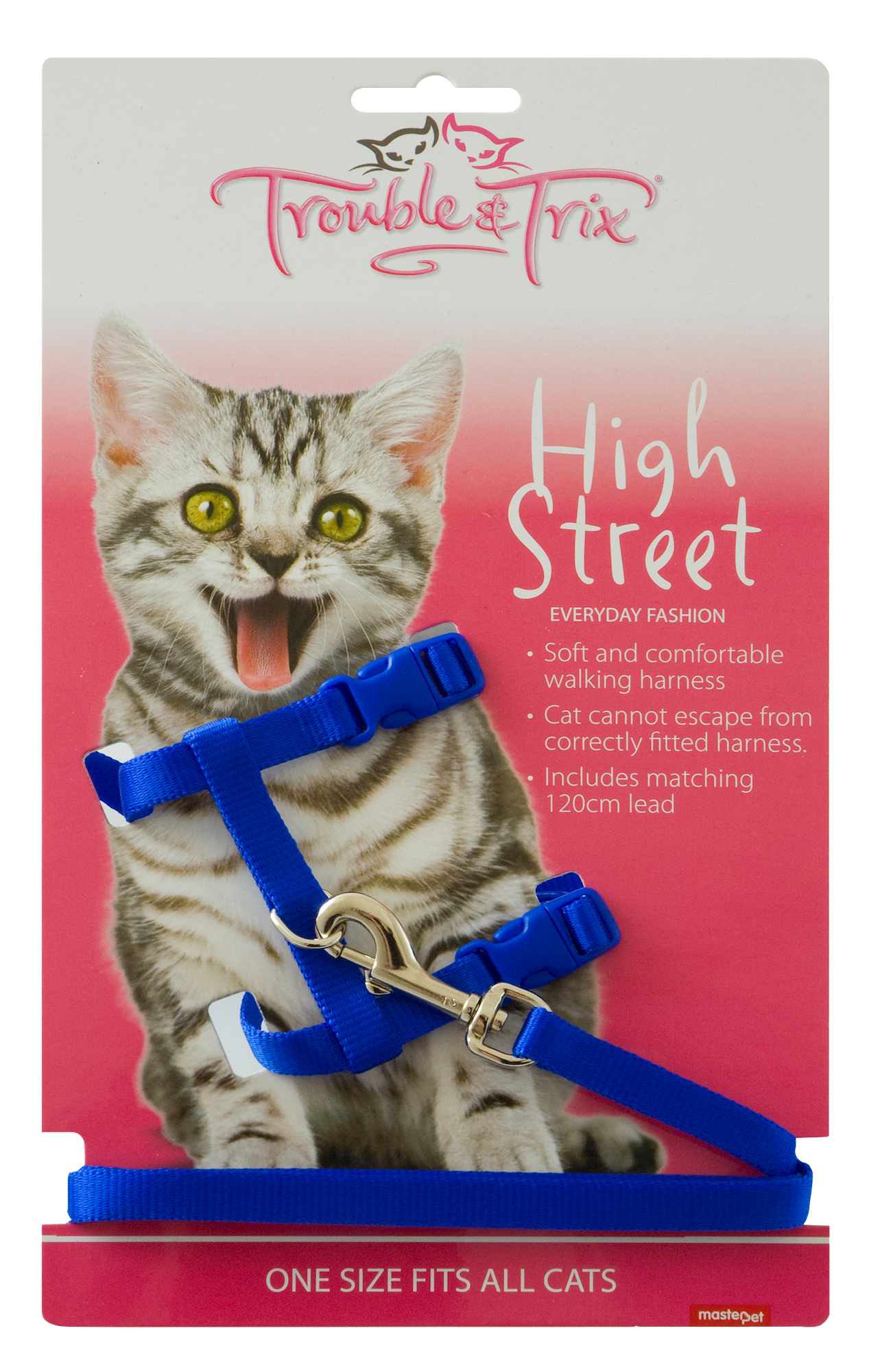 Cat Harness - Red or Blue