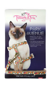 Cat Harness & Lead - Spotted