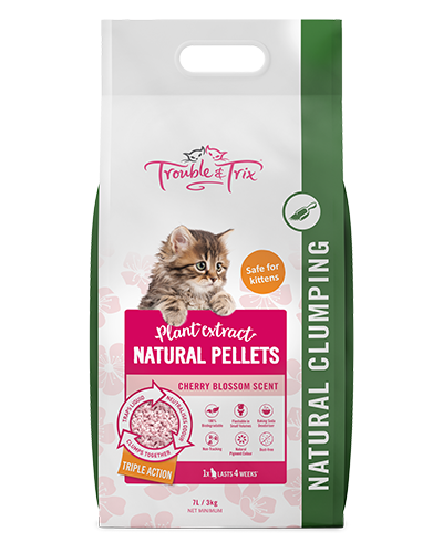 Cherry Blossom Tofu Cat Litter