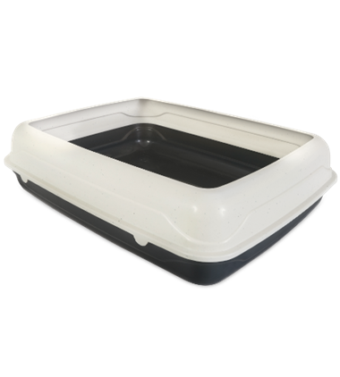 Litter Tray with Rim