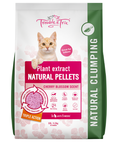 Cherry Blossom Tofu Cat Litter