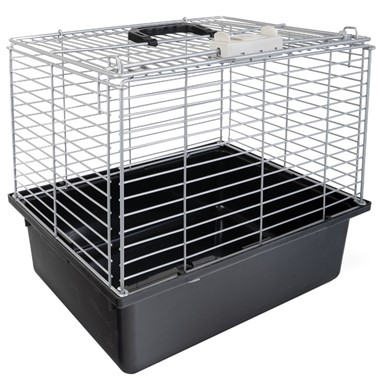 Wire Topped Cat Carry Cage