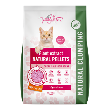 Cherry Blossom Tofu Cat Litter